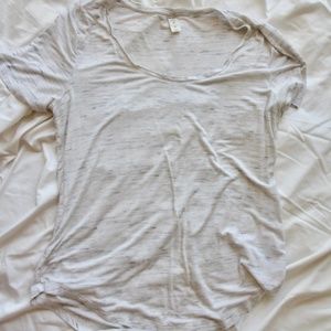 Old Navy White Scoop Neck T-Shirt